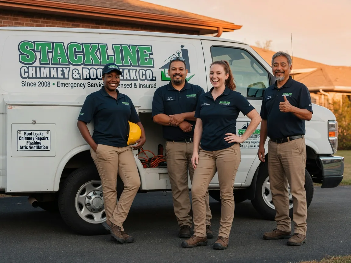 Chimney flashing repair company in Waterloo, WI